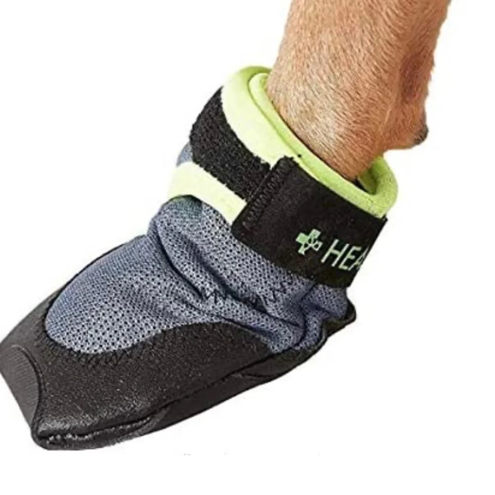 Healers Dog Boots for Paw Protection with Non Slip Sole, Reflective Pet Booties